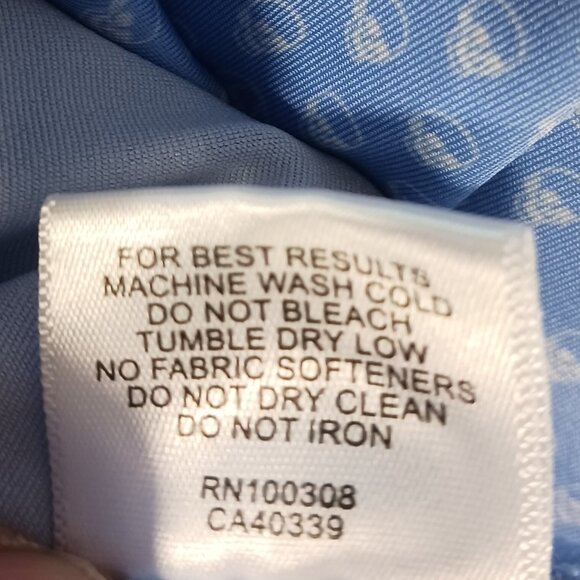 Peter Millar Summer Comfort, XL Mens Short Sleeve Polo, Blue, Skulls Print, Golf - Picture 16 of 16